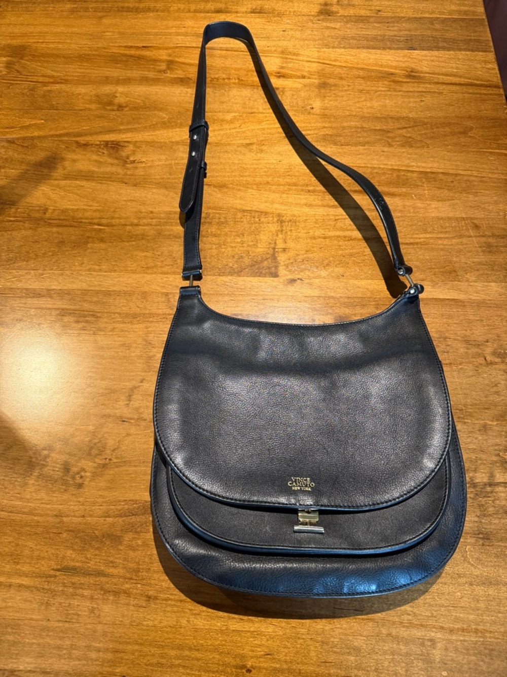 Vince Camuto black crossbody purse